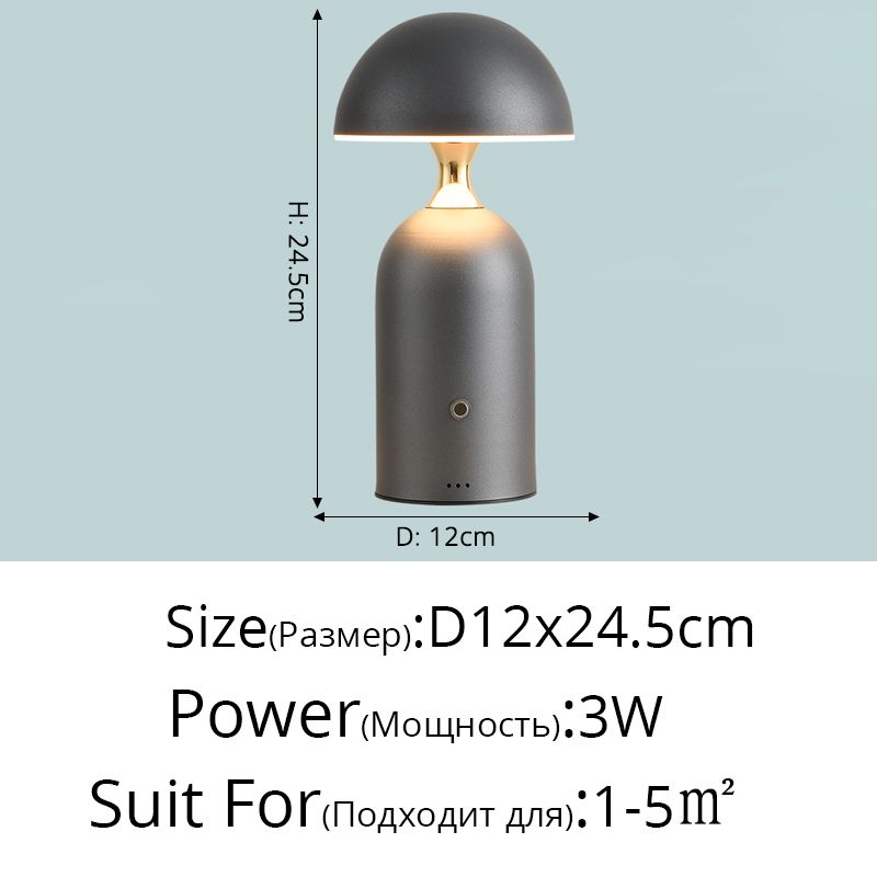 Szary d12x24cm 3W