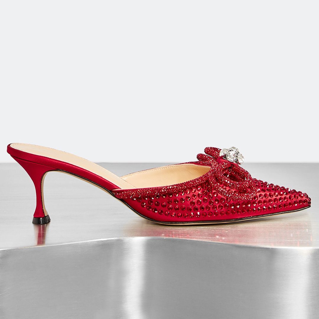 Zapatilla roja de 6.5 cm