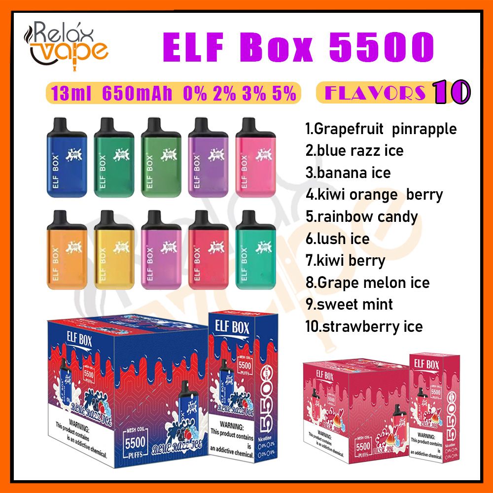 0% ELF BOX 5500 Mélange de Saveurs