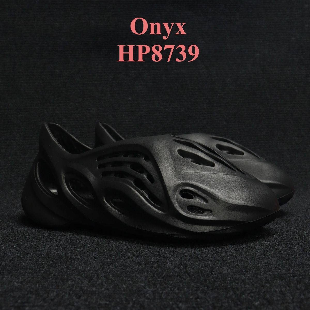 Designer Foam Runner Sandals Graffiti Bone White Resin Foam Slippers