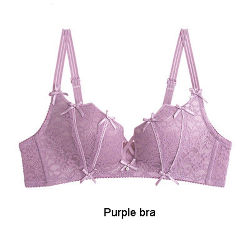 purple bra