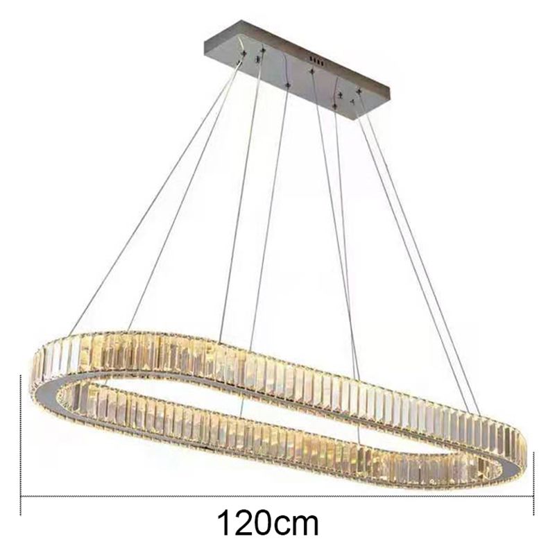 120 cm chorme warm wit