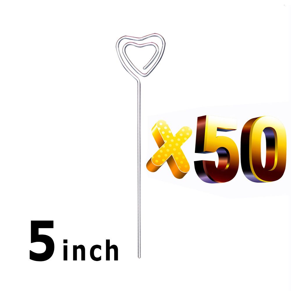 50pcs Heart Wire