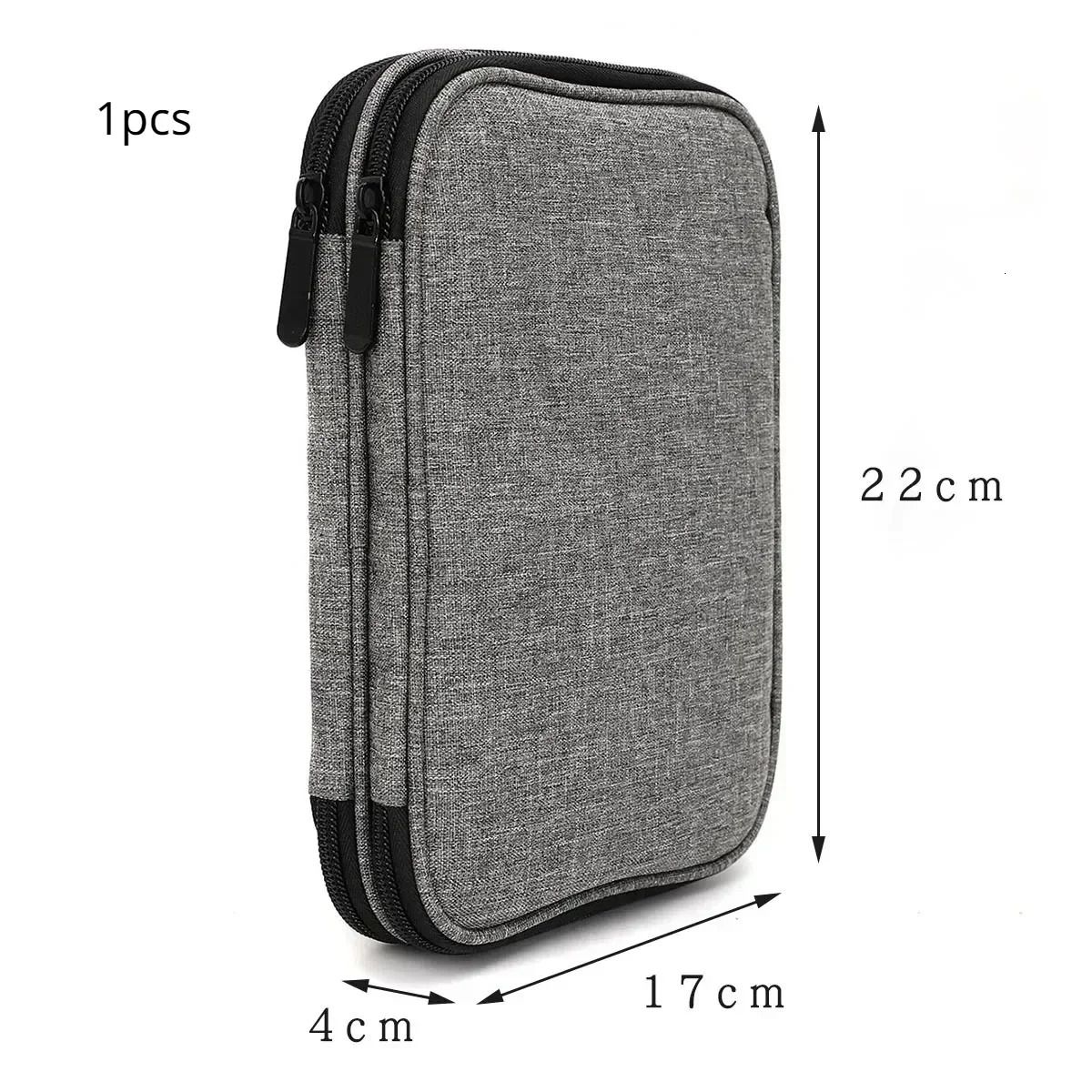 Grauer leerer Tasche