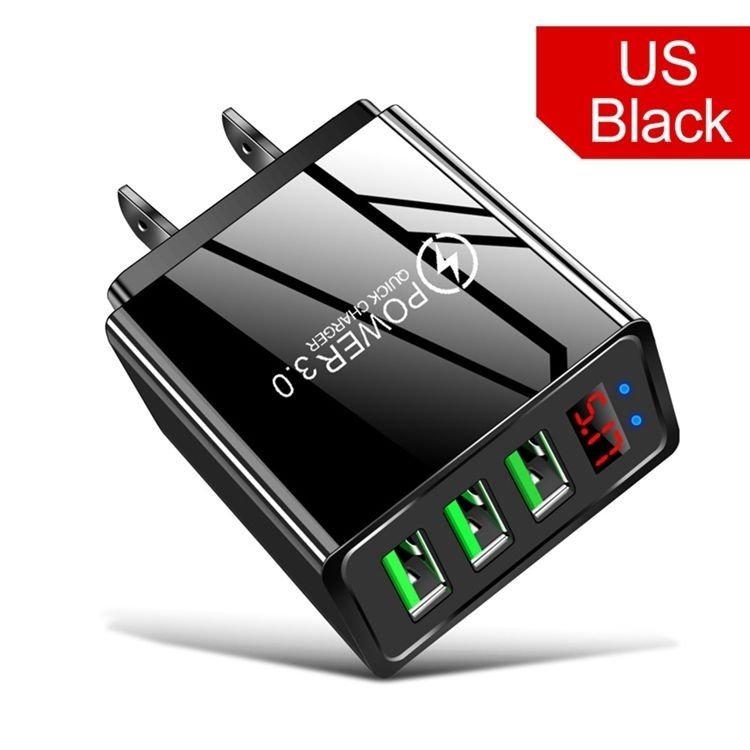 US Plug_Black-Custom