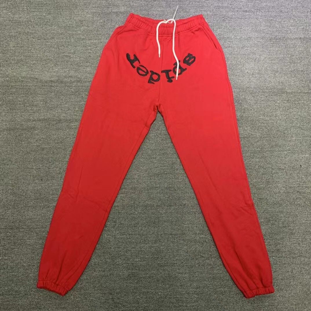 spider pants red