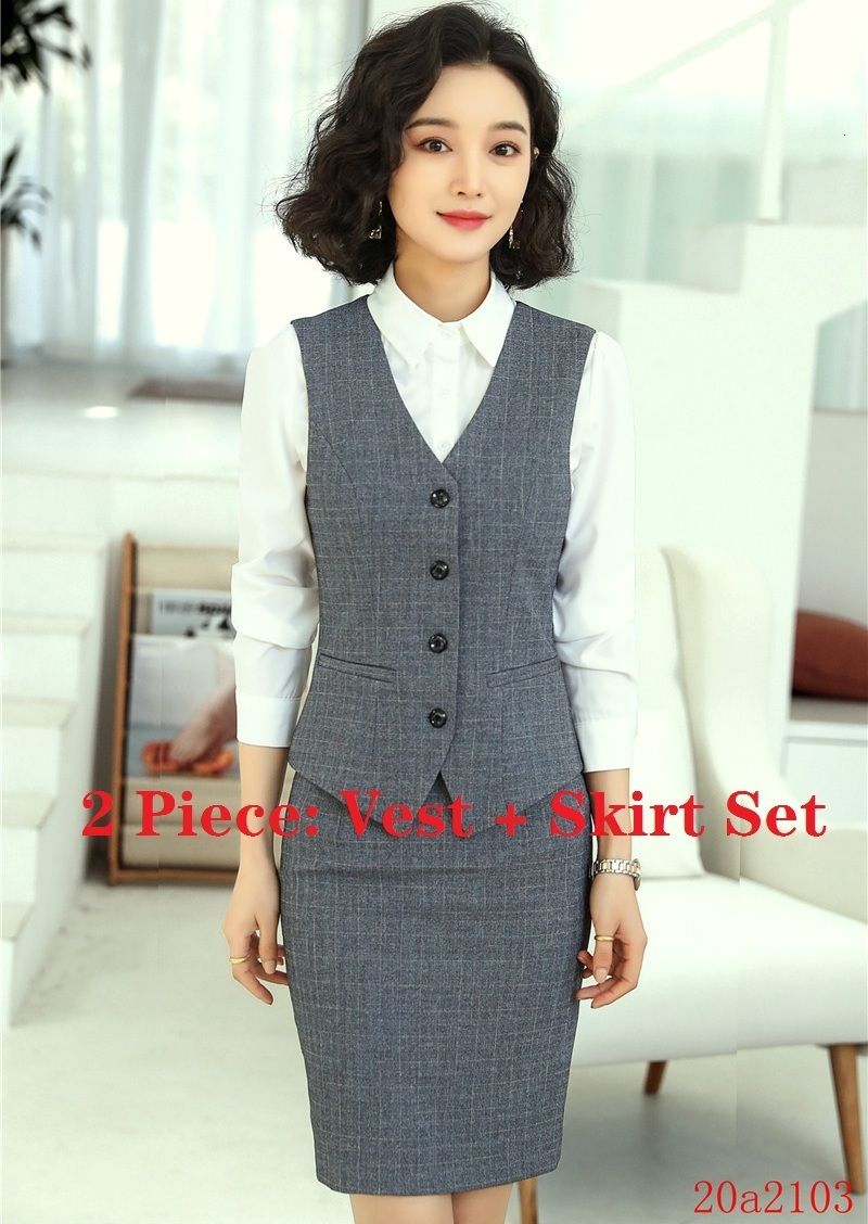 vest and skirt set