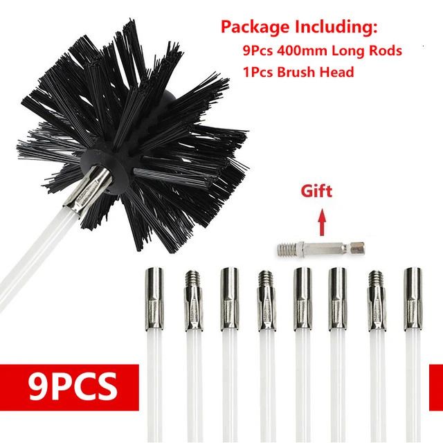 9pcs-200mm Brush Head