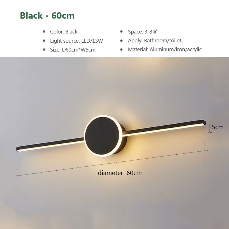 A Black-60cm Cool White