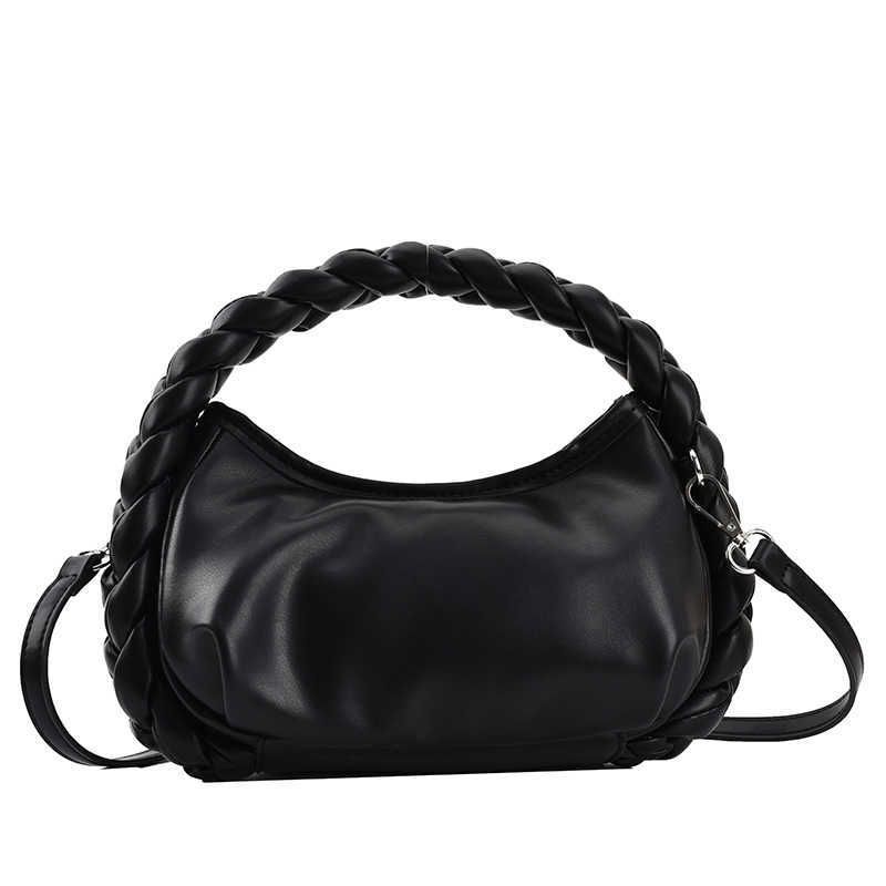 black shoulder bag