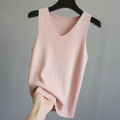 Pink v Neck