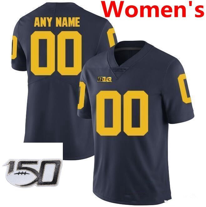 women&amp;#039;s blue with 150th patch
