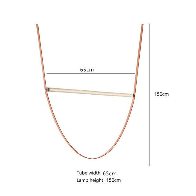 65 cm vitt ljus