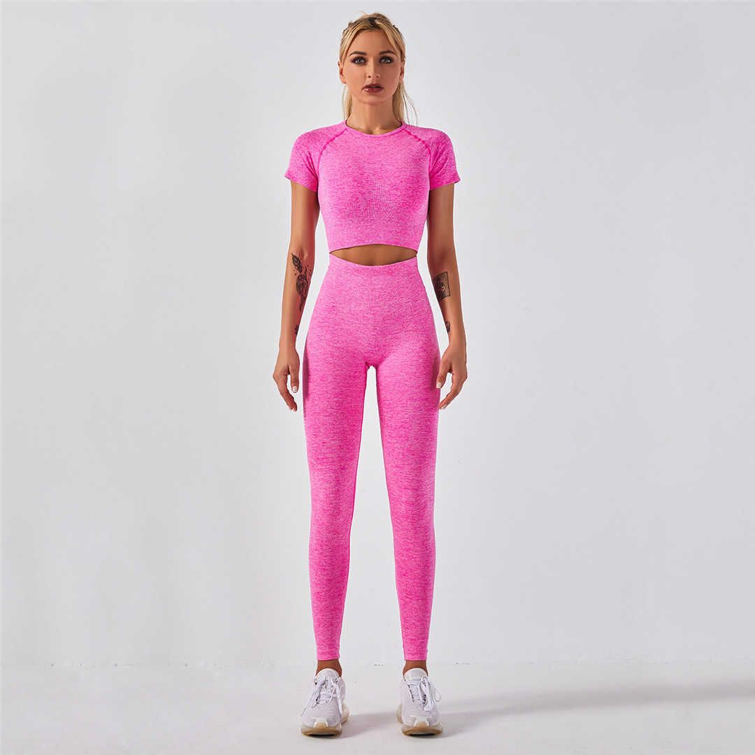 top pant hot pink