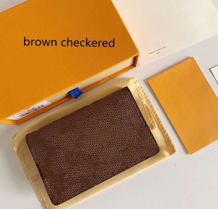 Brown Checkered