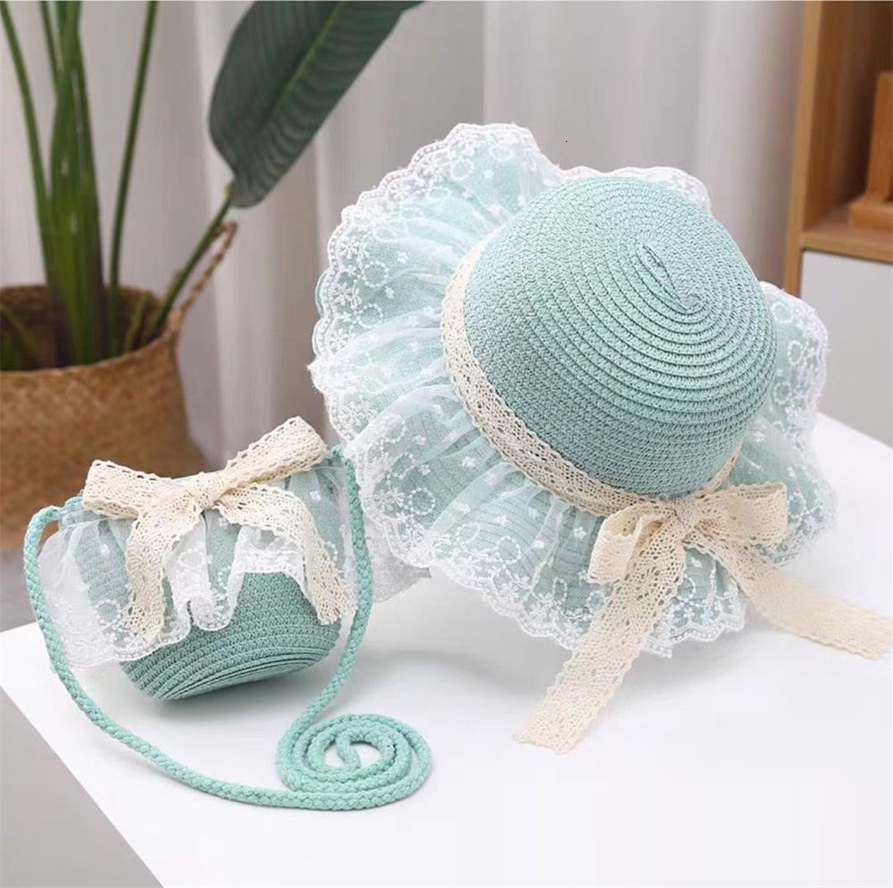 05 lace bow green