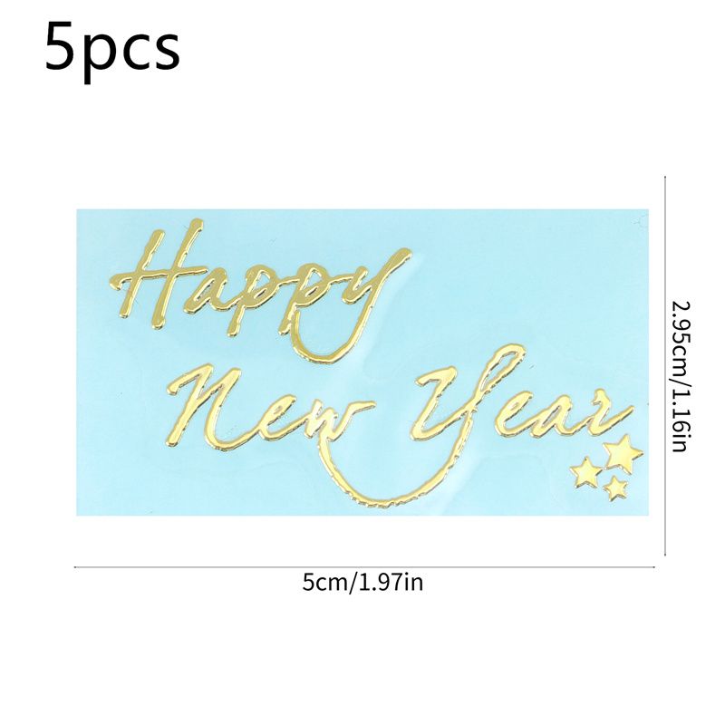 5pcs New Year 1