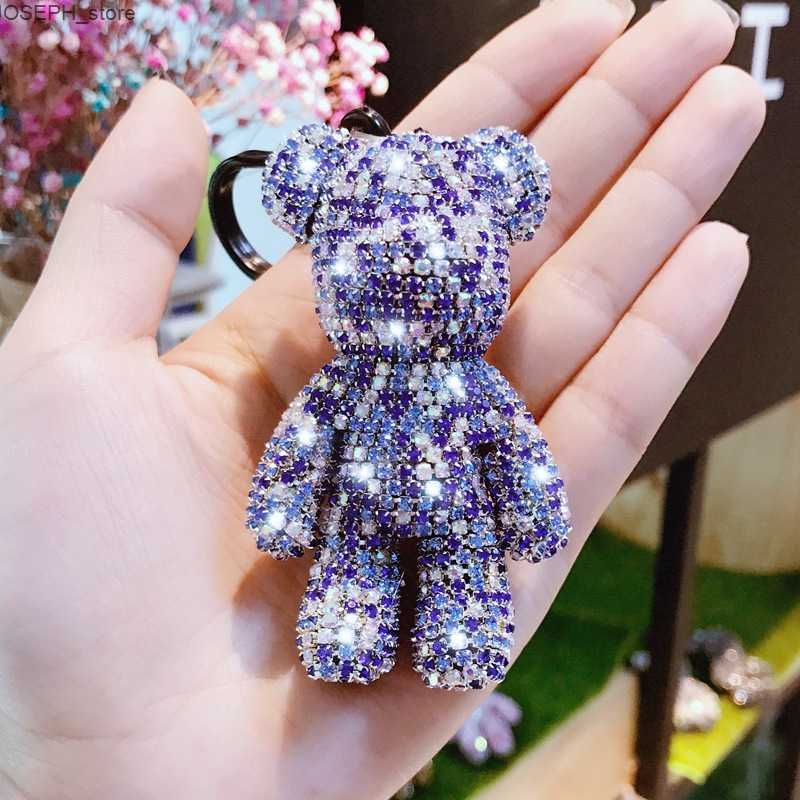 Blue Bear Keyring