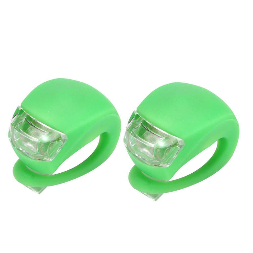 2pcs Green Light