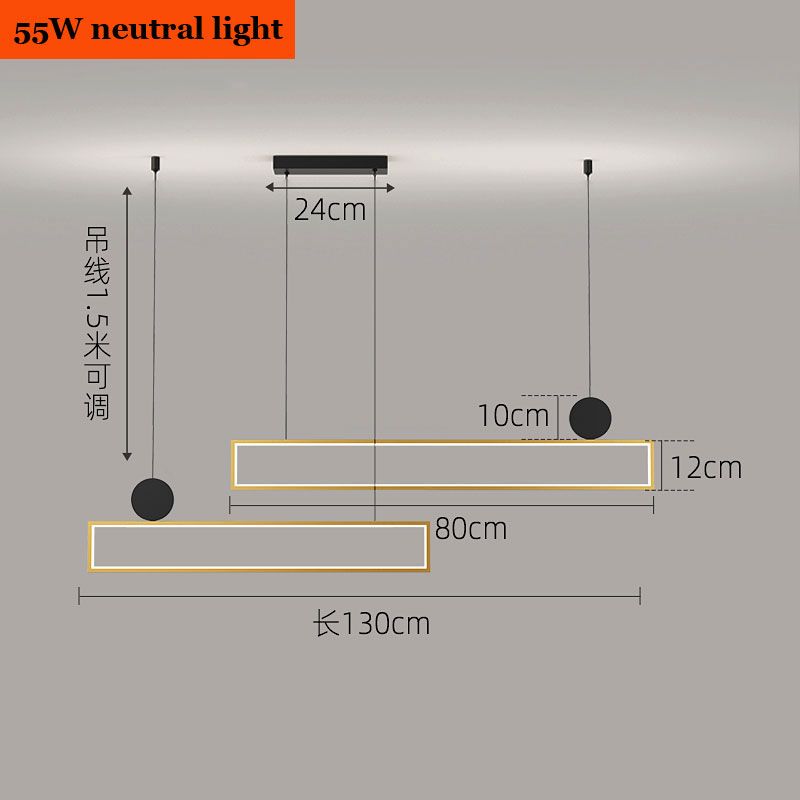 ダブルサークル（55W）自然光