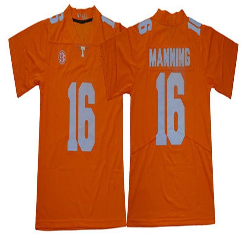 16 Peyton Manning Orange