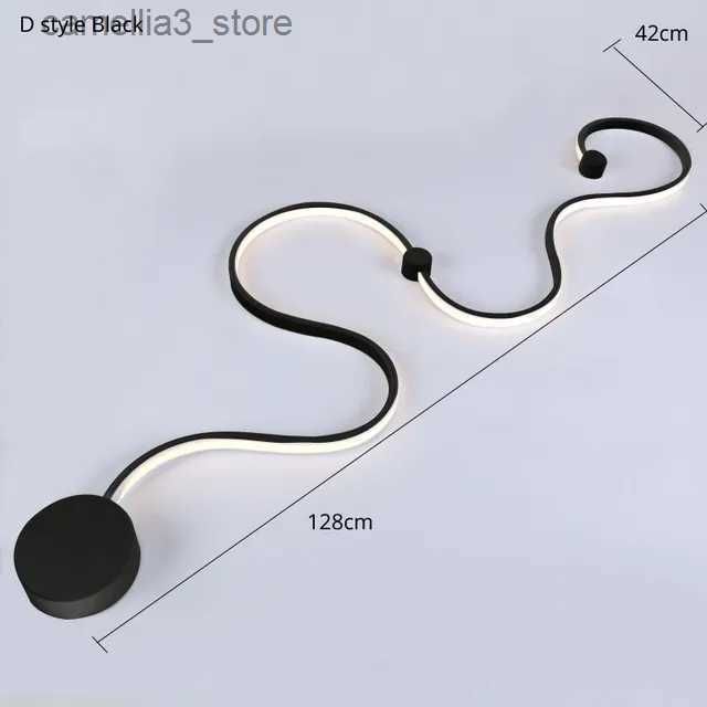 d 128cm Black-Warm White 3000k