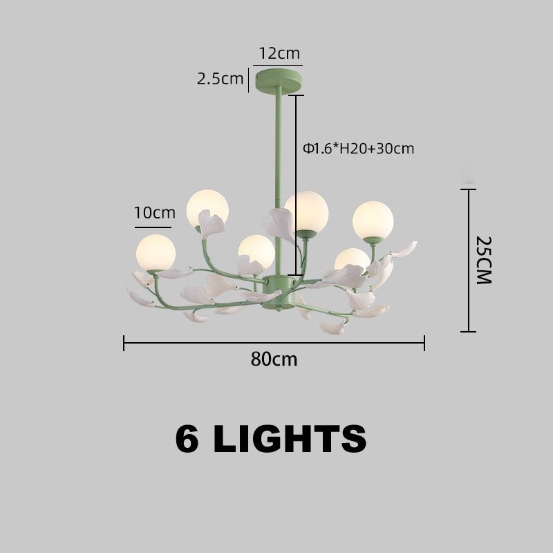 6 Lichter warmweiß