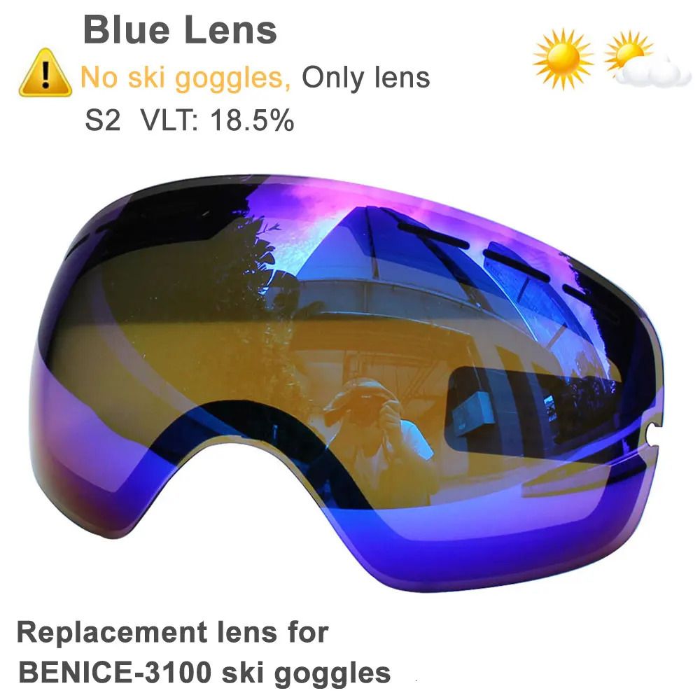 only blue lens