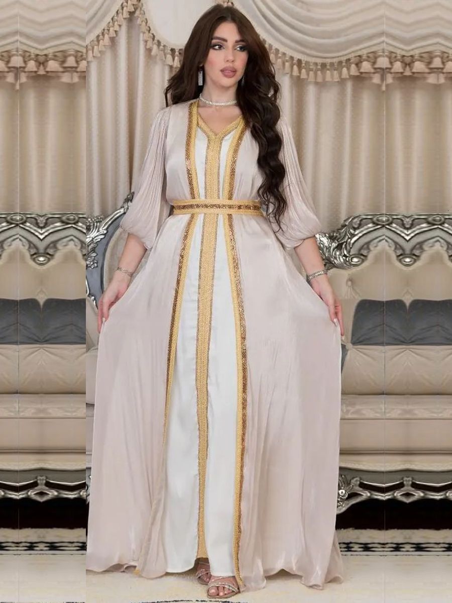 Abrikoos Abaya-XXL