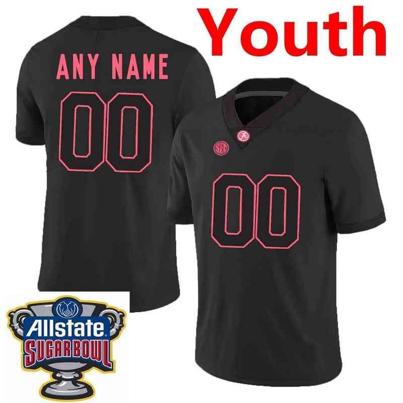 Youth Black With Sugar Bowl Patch