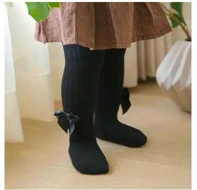 black bow tights