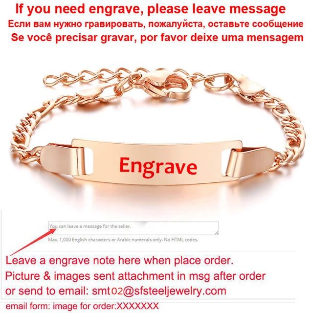 Graverad rosegold