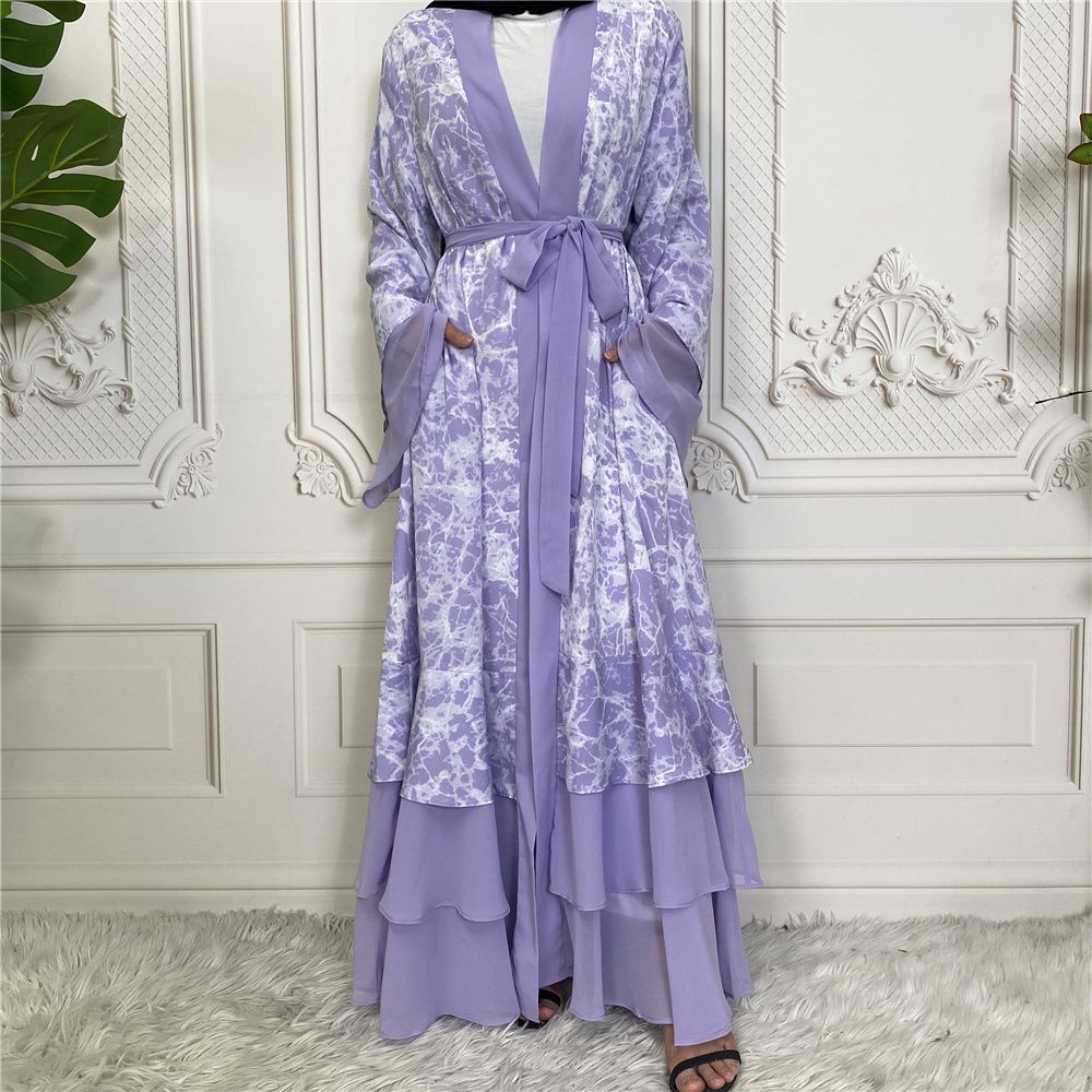 Fioletowy kimono-m