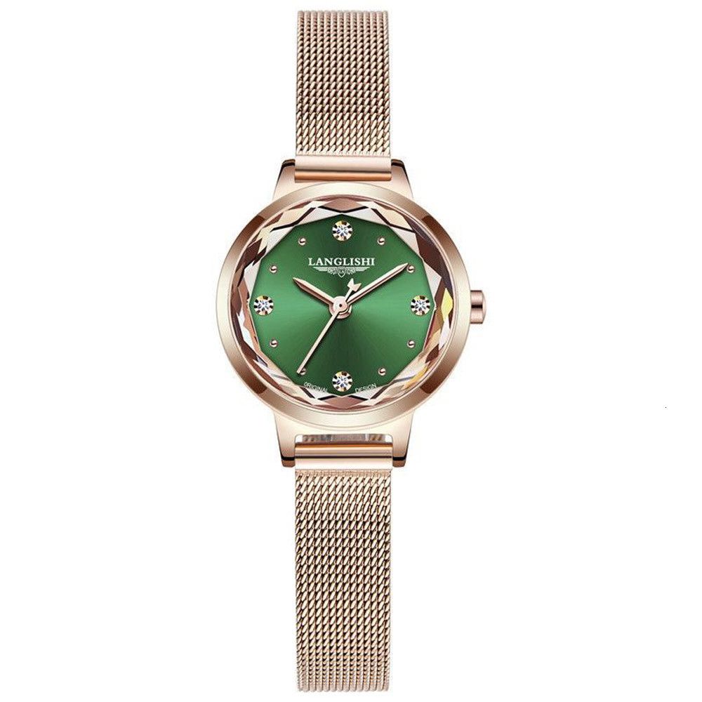 rose gold green m