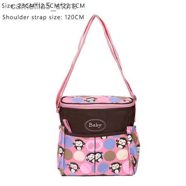 pink baby bag