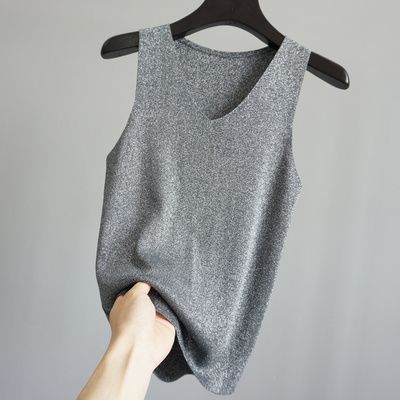 Dark Grey v Neck