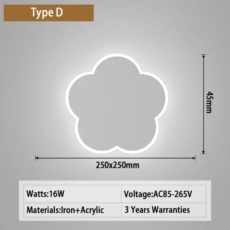 Biały ciepły biały 3000K typ D