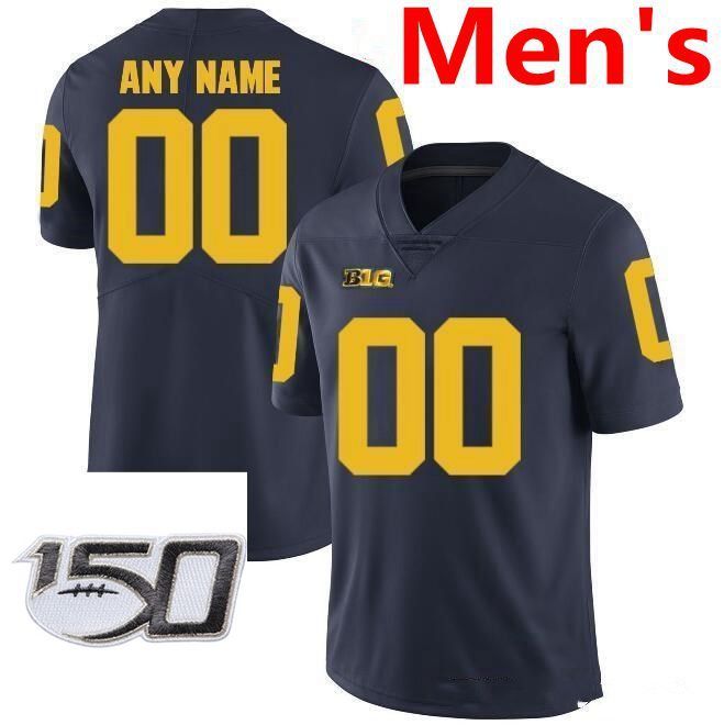 men&amp;#039;s blue with 150th patch