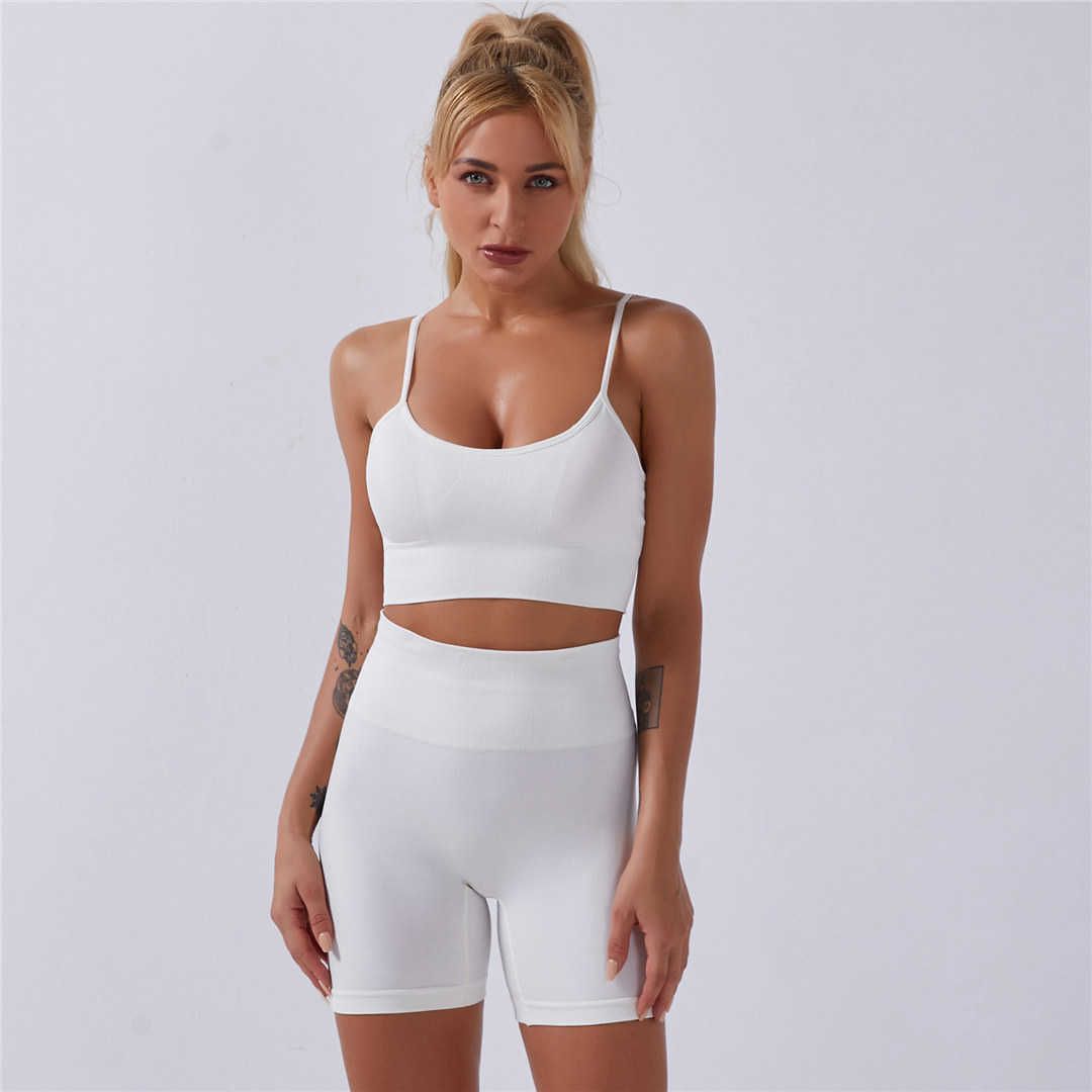 bra short white