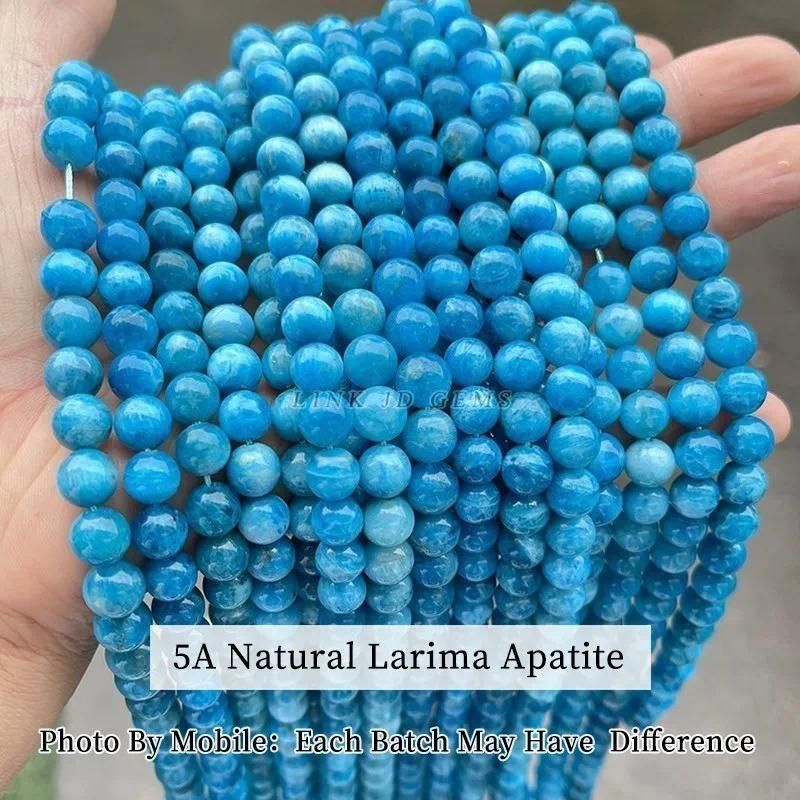 6mm ca 60 st 5a Larimar Apatite