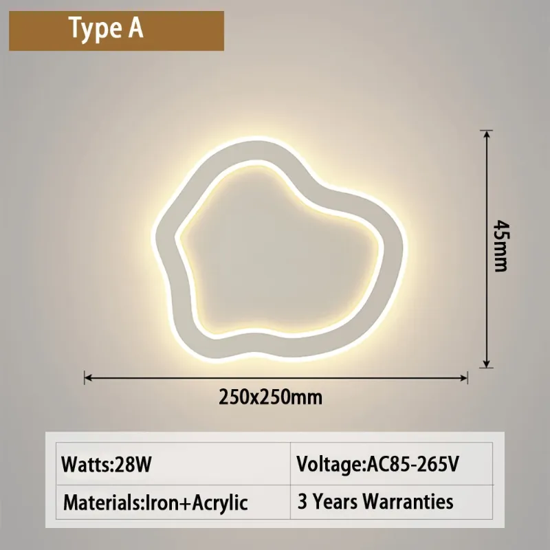 Biały ciepły biały 3000K typ A