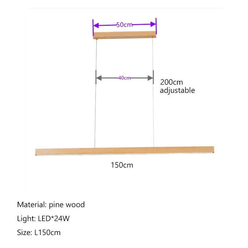 Bois de pin clair blanc L150cm A2