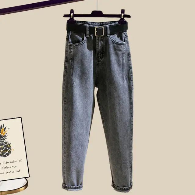 grijze jeans