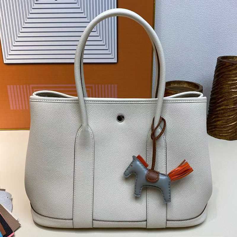 White 30 togo garden bag