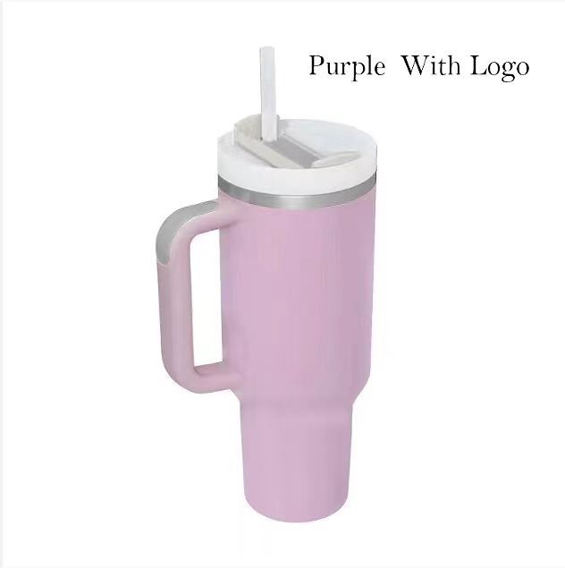 purple with Logo