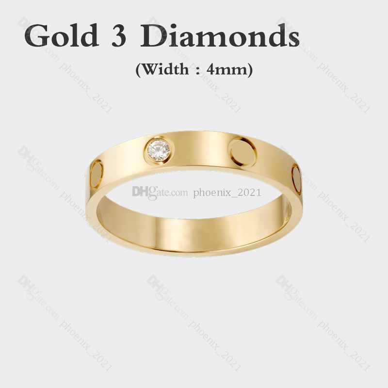 금 (4mm) -3 다이아몬드