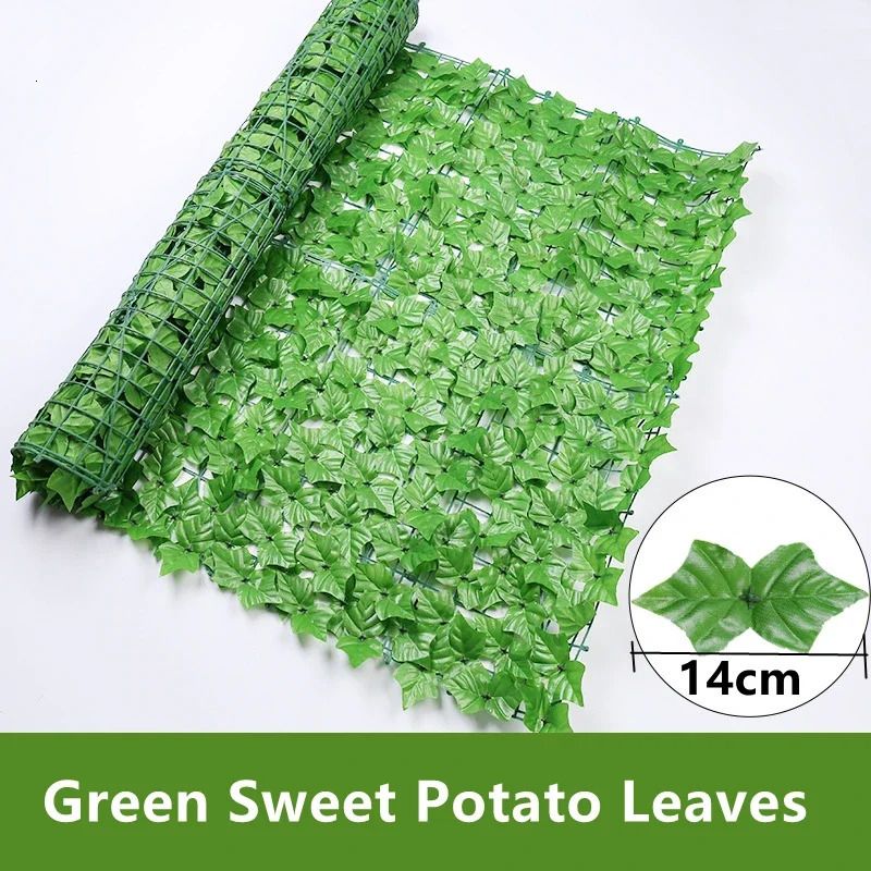 Feuilles de pomme de terre verte-1m x 0.5m