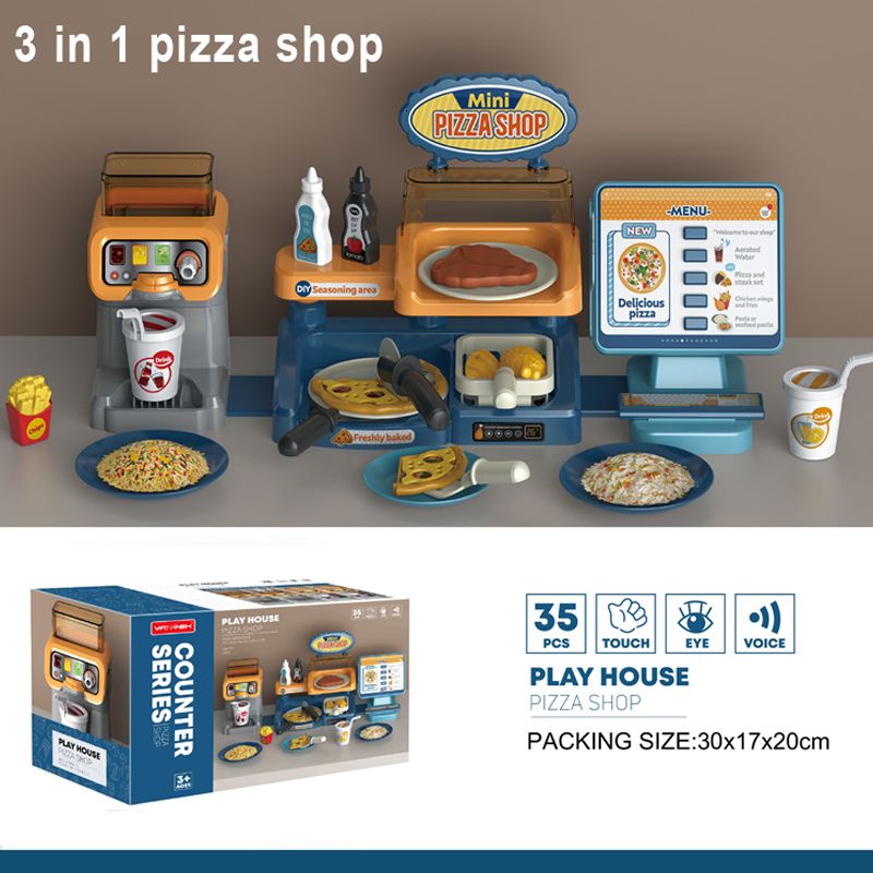 Pizza 3'te 1 set