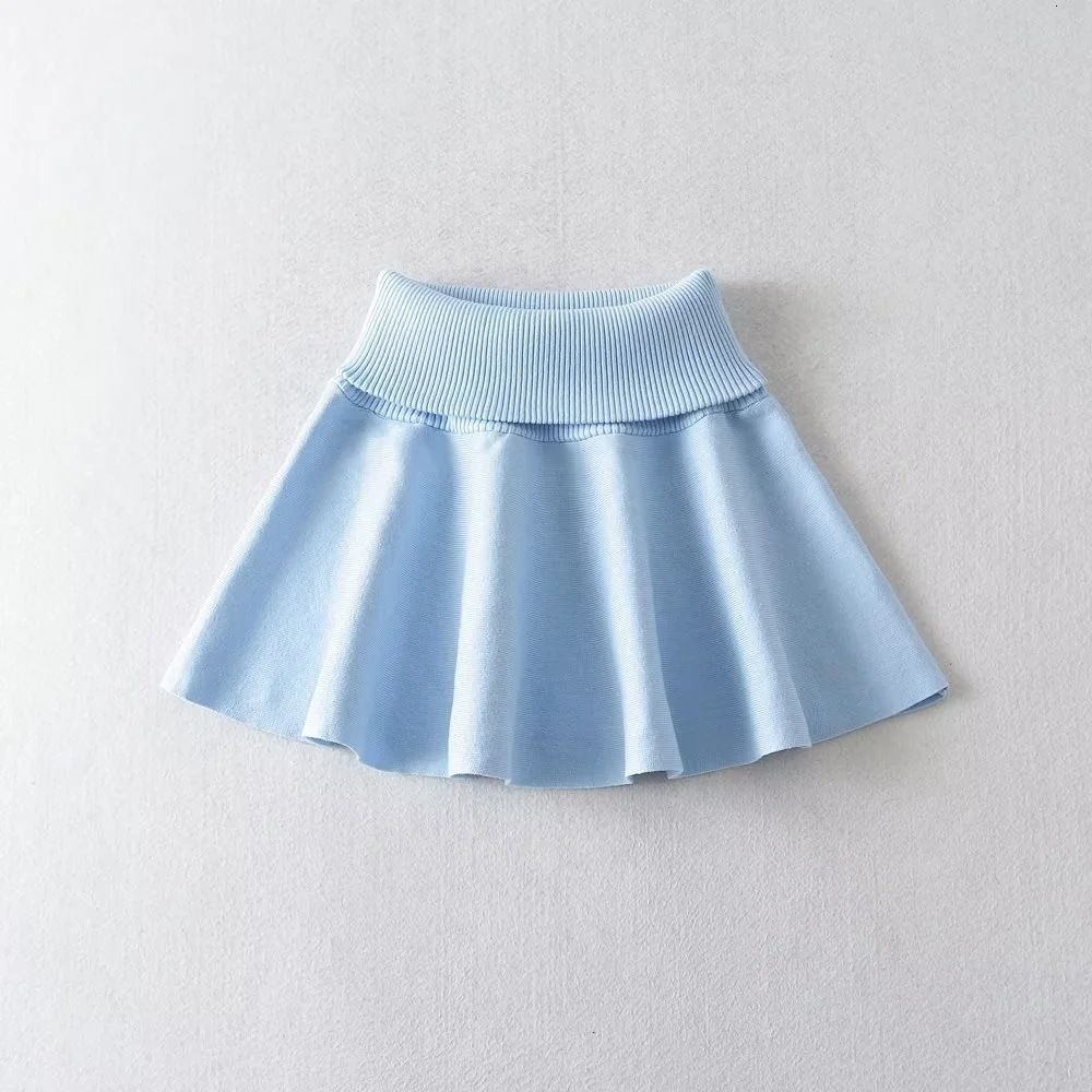 cornflower skirt