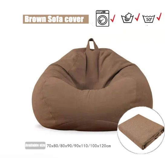 Brown-SOFA Cover-70x80cm